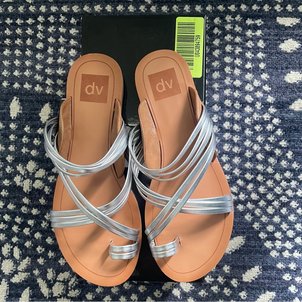 DV Designed by Dolce Vita Silver Sandals